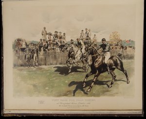 Póni verseny póló pónik számára alkotó: William Sullivant Vanderbilt Allen