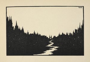 Nocturne, 33. lemez az „A Book of Imagesből, bevezette W. B. Yeats”