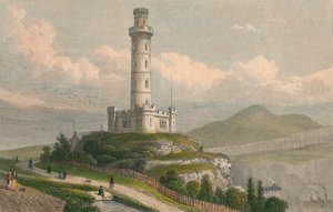 Nelsons emlékmű, Calton Hill, Edinburgh, 1830.