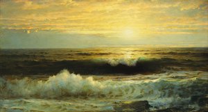 Egy narancssárga naplemente, 1897