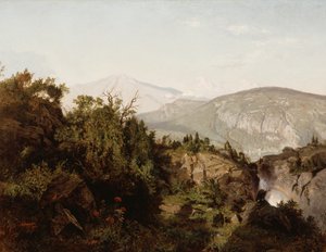 Az Adirondack-hegységben alkotó: William Trost Richards