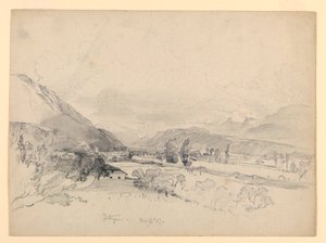 Tájkép, Bautzen, Németország alkotó: William Trost Richards