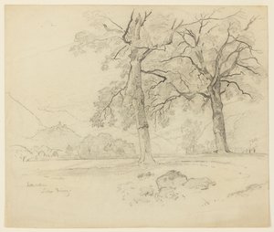 Táj, Brienzi-tó, Interlaken, Svájc alkotó: William Trost Richards