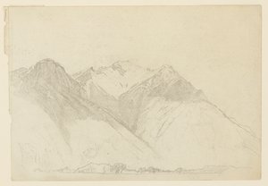 Tanulmány a tájról alkotó: William Trost Richards