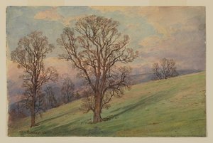 Study of Landscape, Chester County, PA alkotó: William Trost Richards