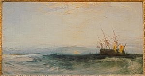 Egy hajó zátonyra alkotó: Joseph Mallord William Turner
