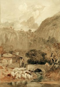 Aiguillette a Cluse-völgyben alkotó: Joseph Mallord William Turner