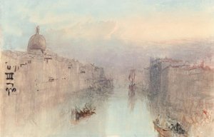 A Canal Grande és a San Simeone Piccolo alkotó: Joseph Mallord William Turner