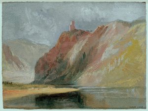 Die Klosterruine Wolf alkotó: Joseph Mallord William Turner