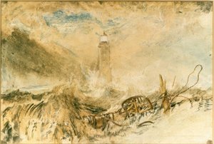 Eddystone világítótorony Plymouth mellett alkotó: Joseph Mallord William Turner