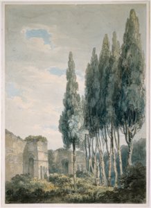 A Ludovisi kertekben, Rómában alkotó: Joseph Mallord William Turner