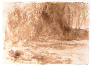 Tanulmány a Washburn folyóról, Yorkshire alkotó: Joseph Mallord William Turner