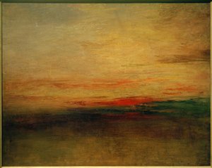 Napnyugta(?) alkotó: Joseph Mallord William Turner