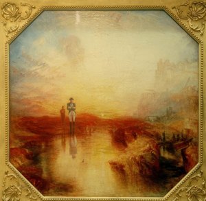 Háború. A száműzetés és a sziklasánt alkotó: Joseph Mallord William Turner