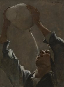 Tanulmány egy aragóniai csempésznek, 1881. alkotó: William Turner Dannat