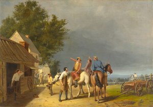 Első hír a Lexingtoni csatáról, 1847