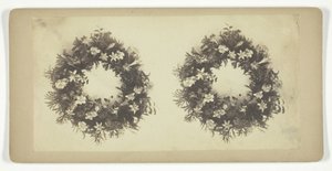 Cím nélkül [koszorú], 19. század közepe. alkotó: William W. Culver