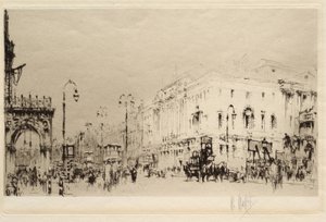Londoni utca alkotó: William Walcot