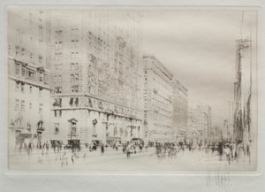 Park Avenue, New York alkotó: William Walcot