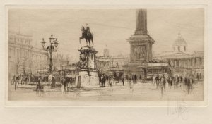 Trafalgar tér alkotó: William Walcot