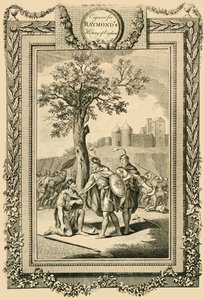 Athelstan király megmenti apja, idősebb Edward életét..., 1786.