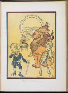 – Valóban bölcsen estem – mondta a madárijesztő. alkotó: William Wallace Denslow