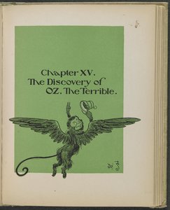 Illusztráció Lyman Frank Baum "Óz, a csodálatos varázsló" című művéből. alkotó: William Wallace Denslow