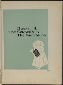 Illusztráció Lyman Frank Baum "Óz, a csodálatos varázsló" című művéből.