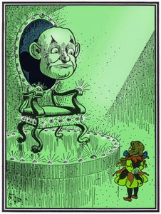 "Óz, a nagy varázsló". W. Denslow illusztrációja Lyman Frank Baum meséjéhez (USA).