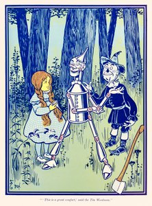 ??Ez nagy kényelem,? mondta a Bádog Favágó.? a ?Óz csodálatos varázslója? L. Frank Baum