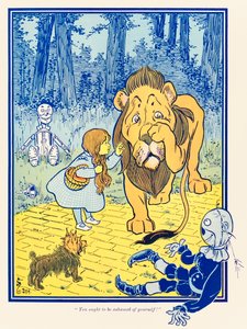 ?Szégyellned kellene magad!? a ?Óz csodálatos varázslója? L. Frank Baum alkotó: William Wallace Denslow