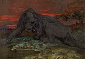 Fekete párduc alkotó: William Walls