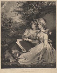 Sir Thomas Frankland lányai alkotó: William Ward