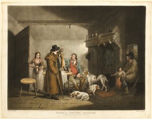 Egy vidéki aleház belsejében alkotó: William Ward