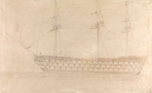 Kilátás a Britannia-ra alkotó: William Ward