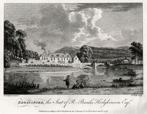 Edwinsford, az R Banks Hodgkinson Esq székhelye, Carmarthenshire, 1776