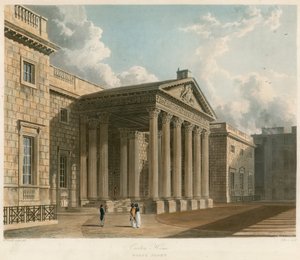 Carlton House, London, északi front alkotó: William Westall
