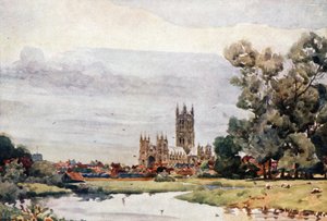 Canterbury a Meadowsról (színes litó) alkotó: William Wiehe Collins