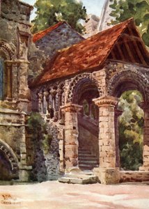 Canterbury, a Norman lépcső (színes litó)
