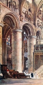 Gloucester, a hajó belseje (színes litó) alkotó: William Wiehe Collins