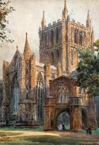 Hereford, az északi kereszthajó (színes litó)