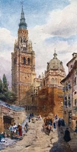 Toledo, a katedrális (színes litó)
