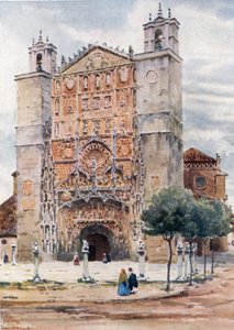 Valladolid, St. Paul (színes fotó)