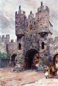 York, Micklegate bár (színes litó) alkotó: William Wiehe Collins