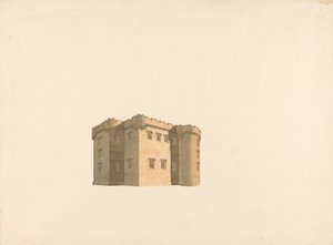 Cluny Castle, Aberdeenshire, Skócia: Perspektíva