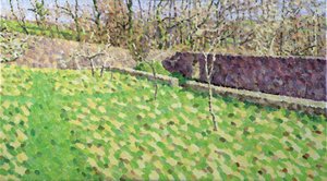 Orchard in Winter Sun, 2011 (olaj, vászon) alkotó: William Wilkins