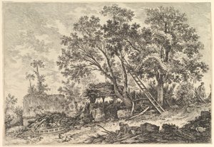 IIe. Vue de Fronville 2. kilátás Fronville-ről, 18. század.