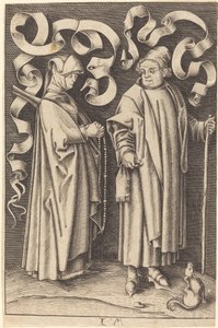 A templomba járók alkotó: William Young Ottley after Israhel van Meckenem