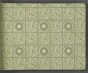Tapéta mintakönyv, 1917 előtt (nyomtatott) alkotó: William and Company Morris