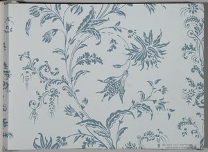 Tapéta mintakönyv, 1917 előtt (nyomtatott) alkotó: William and Company Morris
